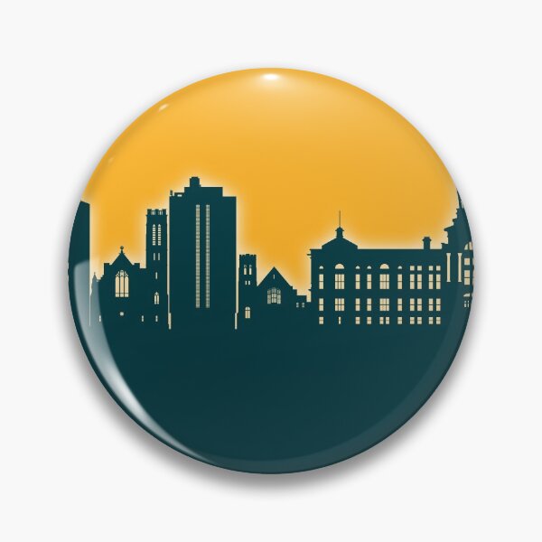 Item preview, Cheyenne Wyoming Skyline designed and sold by ArtPrints.