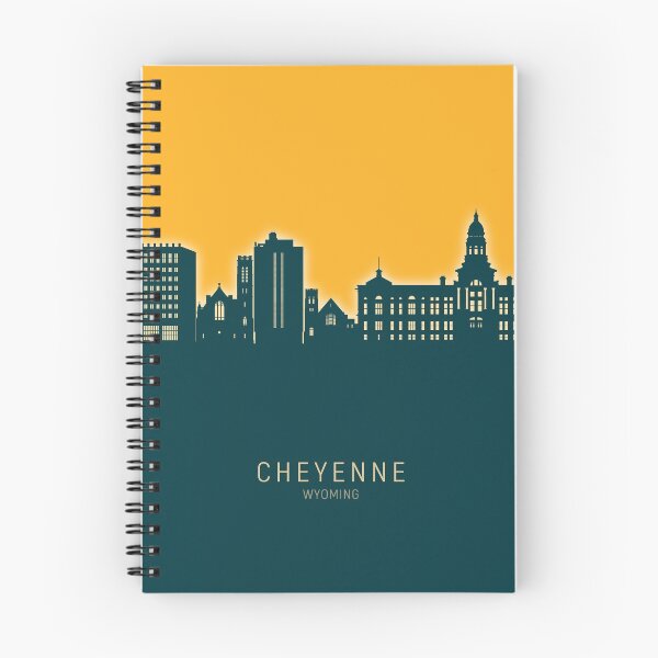 Item preview, Cheyenne Wyoming Skyline designed and sold by ArtPrints.