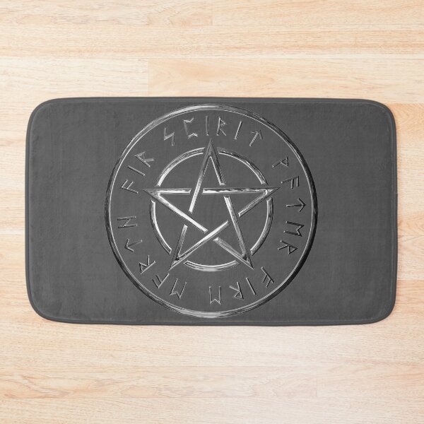 Item preview, Magical Occult Pentagram With Runes Star In A Circle designed and sold by Phantasmal-2-do.