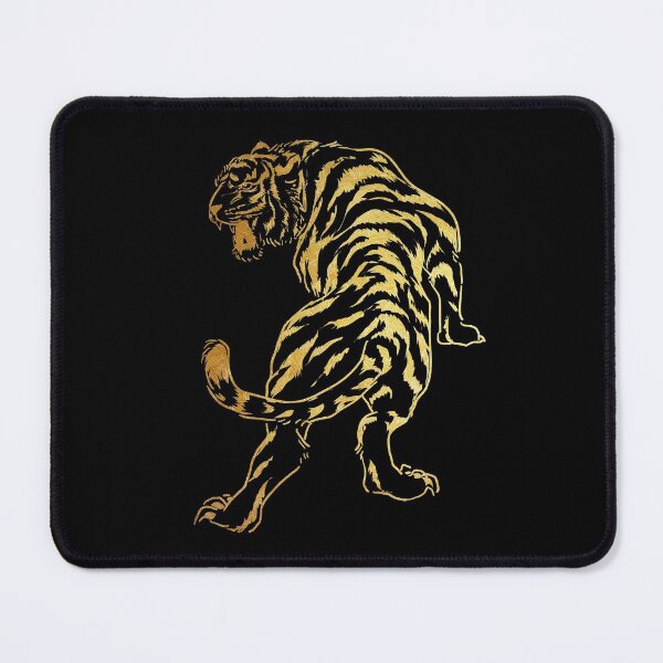 Item preview, Golden Tiger Sketch Tattoo Style Year of the Tiger 2022 designed and sold by SoccaTamam.