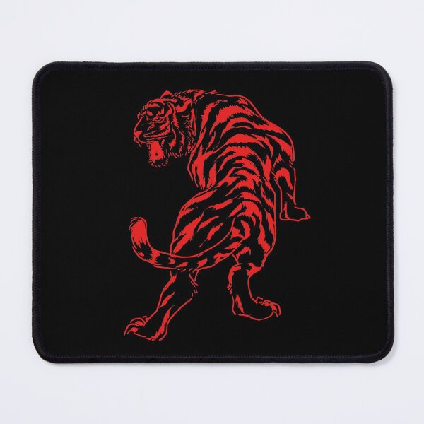 Item preview, Red Tiger Sketch Tattoo Style Year of the Tiger designed and sold by SoccaTamam.