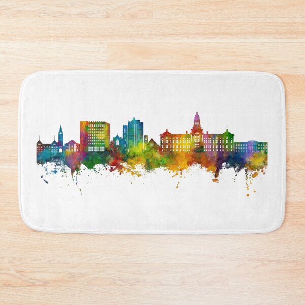 Item preview, Cheyenne Wyoming Skyline designed and sold by ArtPrints.