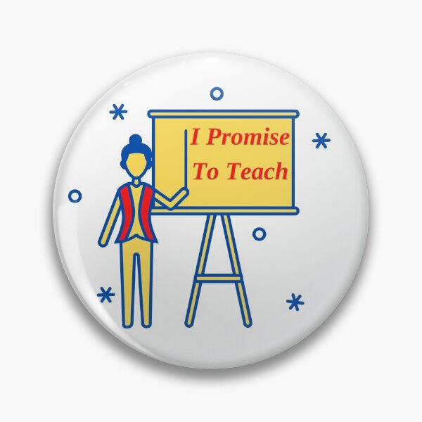 Item preview, I Promise To Teach designed and sold by Eman4design.