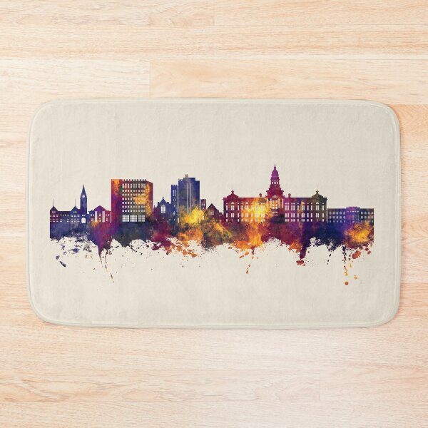 Item preview, Cheyenne Wyoming Skyline designed and sold by ArtPrints.