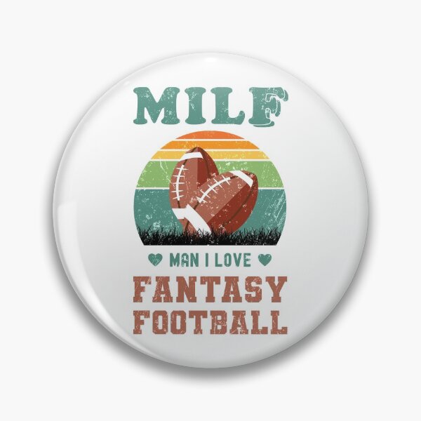 Item preview, MILF Man I Love Fantasy Football, Retro designed and sold by NuttyShirt.