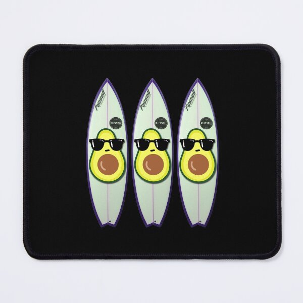 Item preview, Funny Avocado Surfing designed and sold by NuarzDesign.
