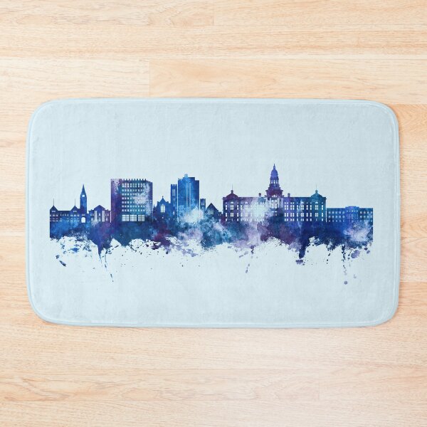 Item preview, Cheyenne Wyoming Skyline designed and sold by ArtPrints.