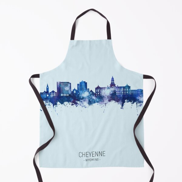 Item preview, Cheyenne Wyoming Skyline designed and sold by ArtPrints.
