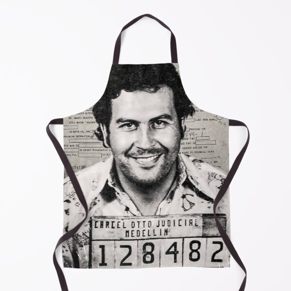 Item preview, Pablo Escobar Arrest Record 1976 Mugshot designed and sold by Artaxias_Designs.
