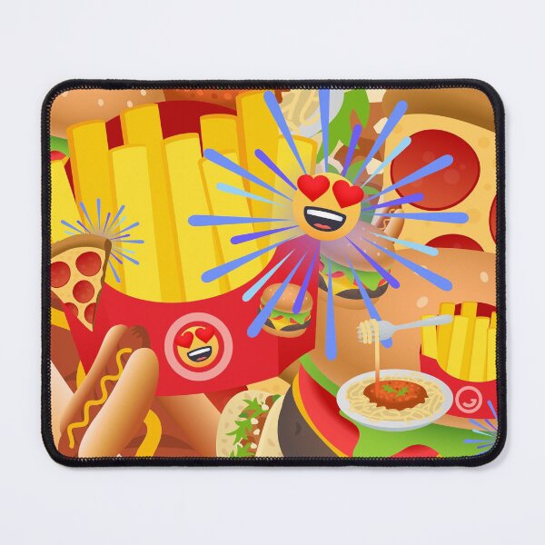 Item preview, Snack attack, delicious French fries, sausages and pizza designed and sold by Mauswohn.