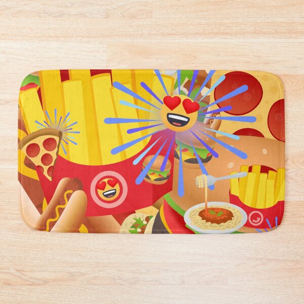 Item preview, Snack attack, delicious French fries, sausages and pizza designed and sold by Mauswohn.