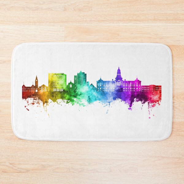 Item preview, Cheyenne Wyoming Skyline designed and sold by ArtPrints.