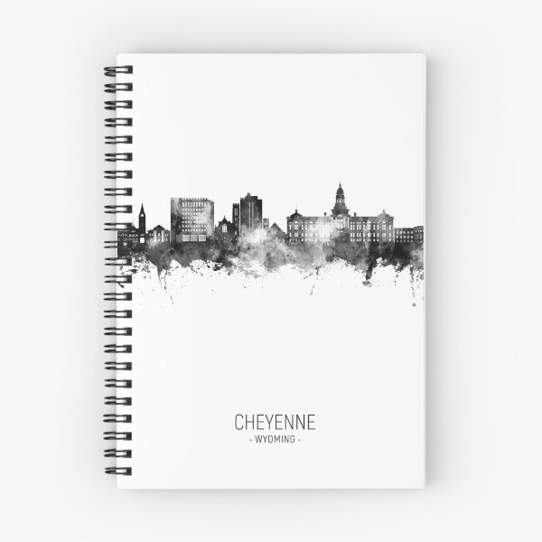 Item preview, Cheyenne Wyoming Skyline designed and sold by ArtPrints.