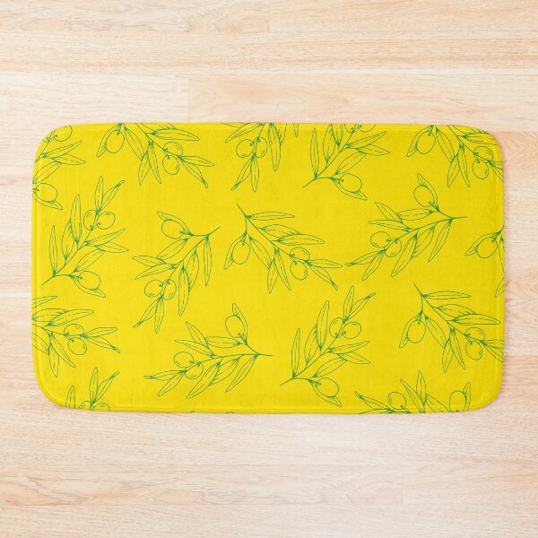 Item preview, Olives On Yellow designed and sold by GasconyPassion.