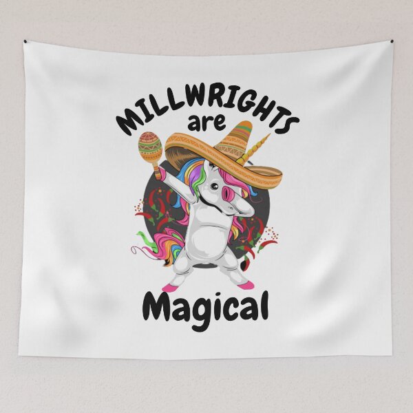 Item preview, Millwrights Are Magical - Millwright Unicorn Gift  designed and sold by Yay Design.