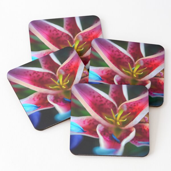 Item preview, Pink and White Lily designed and sold by bloomingvine.