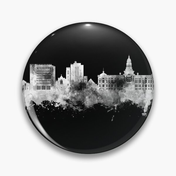 Item preview, Cheyenne Wyoming Skyline designed and sold by ArtPrints.