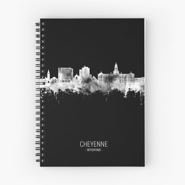 Item preview, Cheyenne Wyoming Skyline designed and sold by ArtPrints.