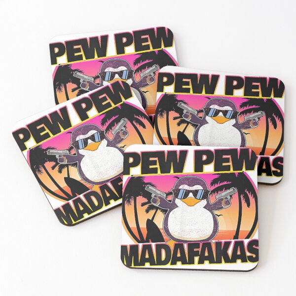 Artikelvorschau, Pew Pew Madafakas Pinguin entworfen und verkauft von Unicornhappy63.
