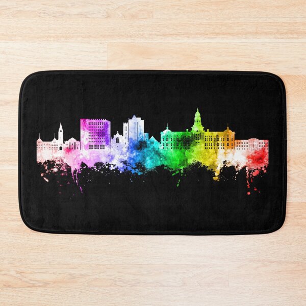 Item preview, Cheyenne Wyoming Skyline designed and sold by ArtPrints.