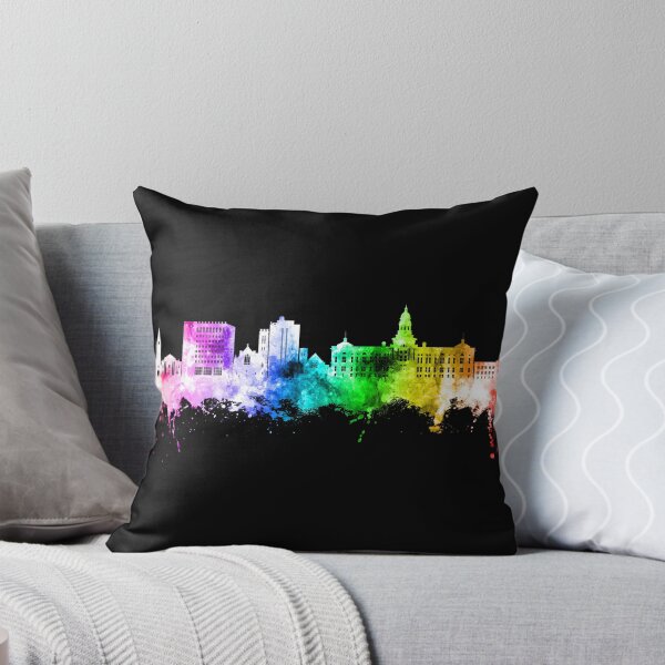 Item preview, Cheyenne Wyoming Skyline designed and sold by ArtPrints.