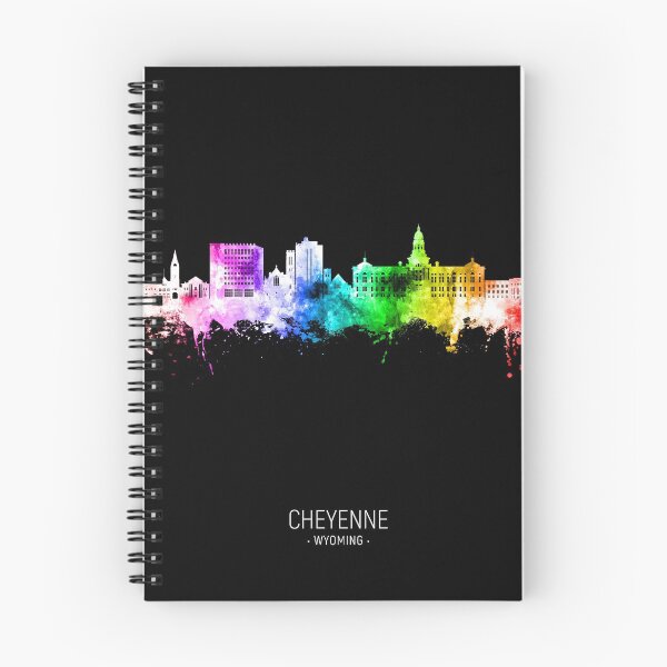 Item preview, Cheyenne Wyoming Skyline designed and sold by ArtPrints.
