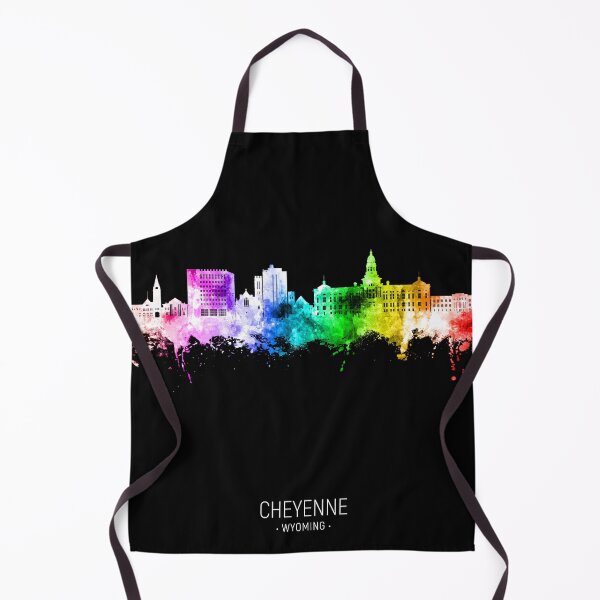Item preview, Cheyenne Wyoming Skyline designed and sold by ArtPrints.