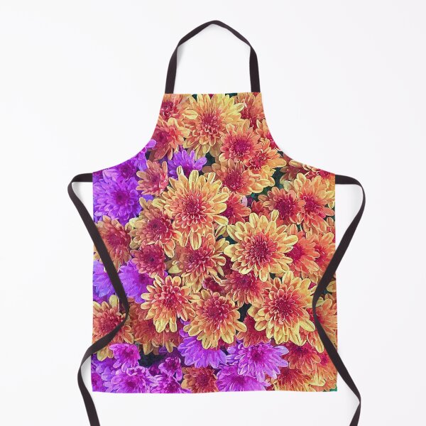 Artikelvorschau, Purpurrote und gelbe Chrysanthemen-Blumen-Beschaffenheit entworfen und verkauft von Anna Lemos.