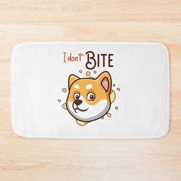 Item preview, I don't bite - cute dog lovers designed and sold by cruzzcreation.