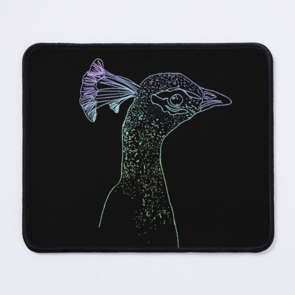 Item preview, Peacock Line Portrait designed and sold by emDesign123.