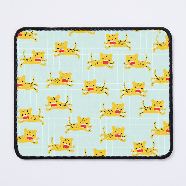 Item preview, Cute Leopard Print on Blue Background designed and sold by kapotka.