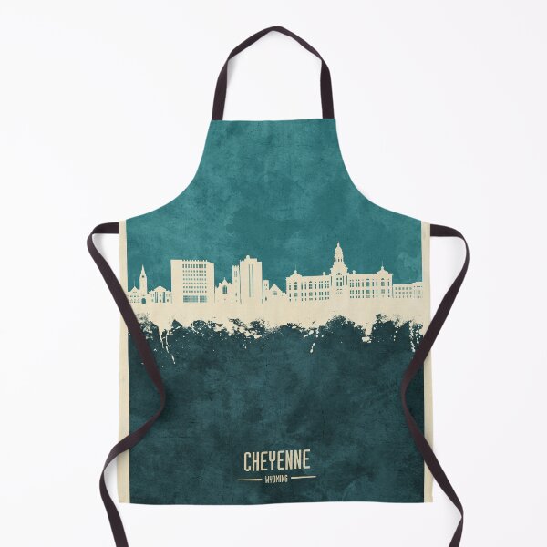 Item preview, Cheyenne Wyoming Skyline designed and sold by ArtPrints.