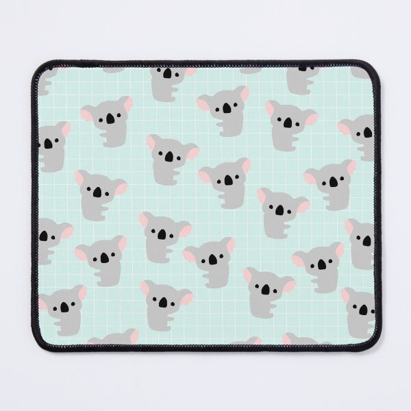 Item preview, Cute Koala Bear Print on Blue Background designed and sold by kapotka.