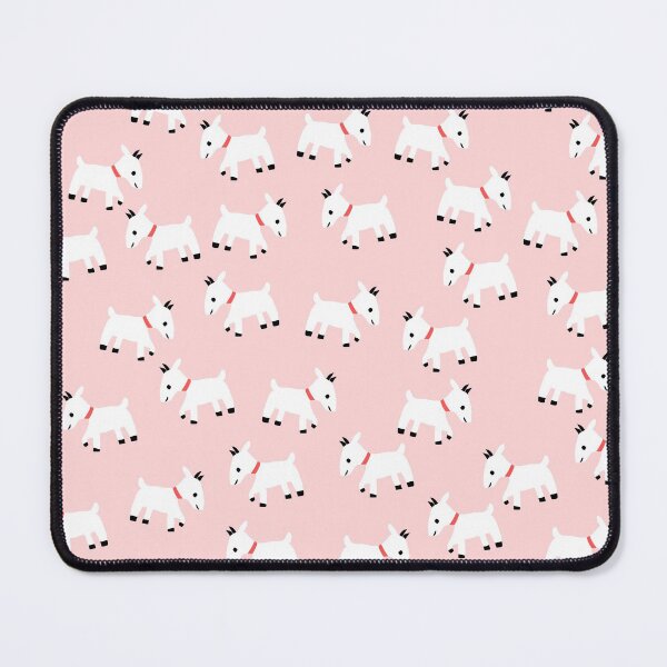 Item preview, Cute Goats Print on Pink Background designed and sold by kapotka.