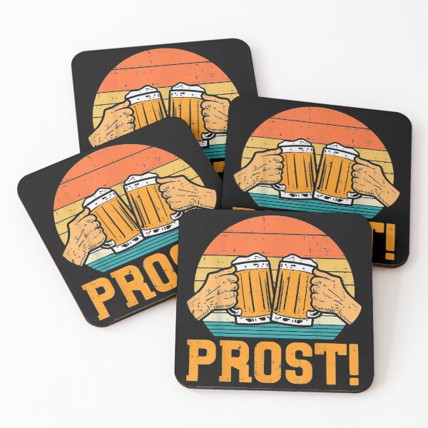Item preview, Prost Oktoberfest Beers Retro German Bavarian Men designed and sold by epplevida.