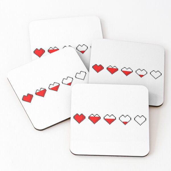 Item preview, Pixelated Heart  designed and sold by WellWornDesign.