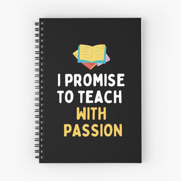 Item preview, I promise to teach with passion designed and sold by Ila Mandlik.