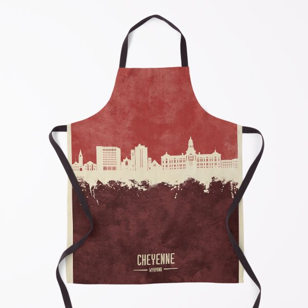 Item preview, Cheyenne Wyoming Skyline designed and sold by ArtPrints.