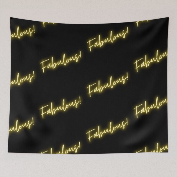 Item preview, Fabulous! typography designed and sold by CoverD.