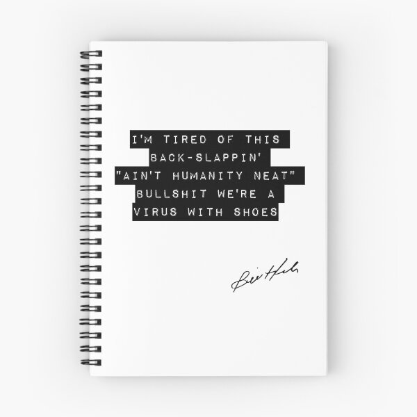Item preview, Bill Hicks Quote - A Virus With Shoes designed and sold by TheGenesisArk.