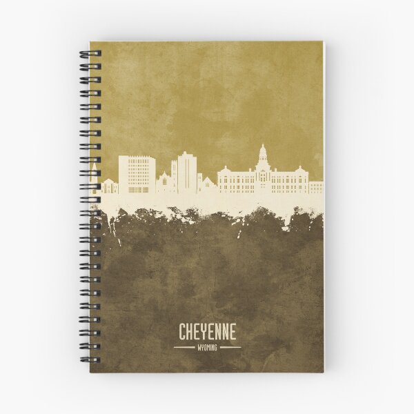 Item preview, Cheyenne Wyoming Skyline designed and sold by ArtPrints.