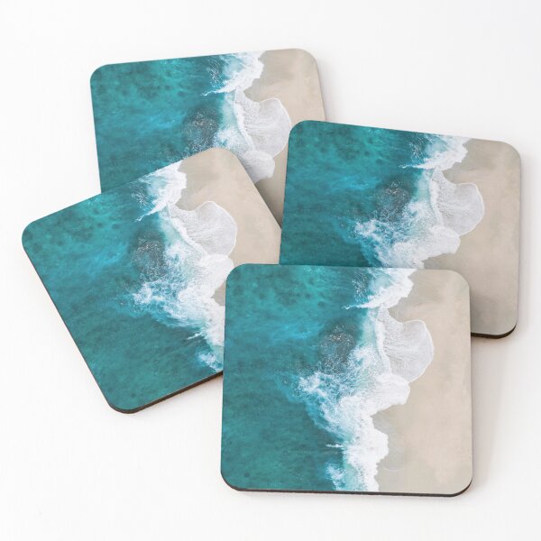 Item preview, dark blue wavy ocean designed and sold by euphoriamary.