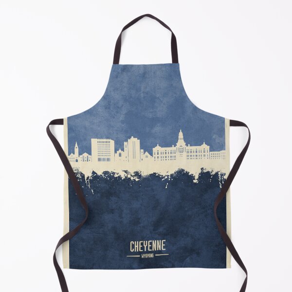Item preview, Cheyenne Wyoming Skyline designed and sold by ArtPrints.