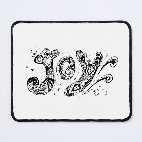 Item preview, Joy Aussie Tangle in Black with Transparent Background designed and sold by Heatherian.