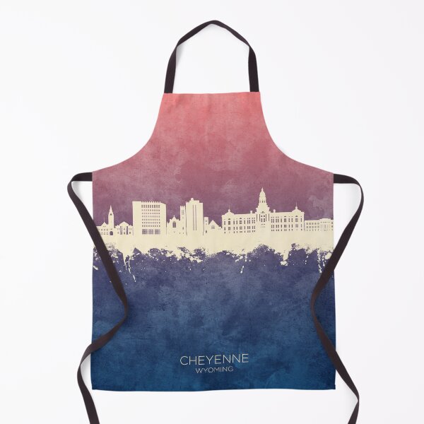 Item preview, Cheyenne Wyoming Skyline designed and sold by ArtPrints.