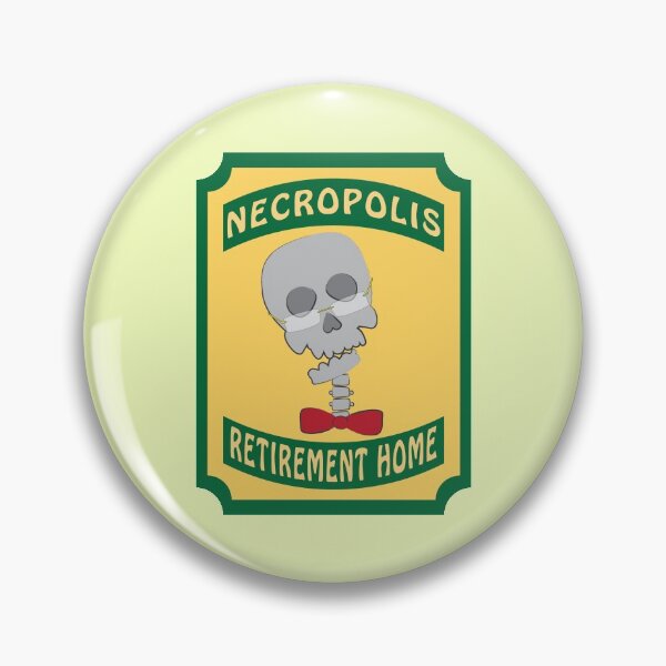 Item preview, Necropolis Retirement Home designed and sold by skocartwork.