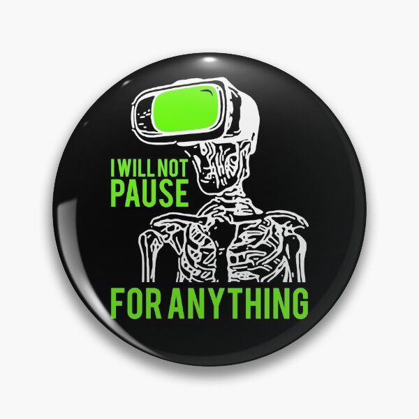 Artikelvorschau, Skeleton VR Gamer - Keine Pause für alles VRS2 entworfen und verkauft von vivendulies.