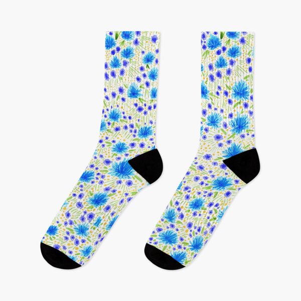 Item preview, Cottagecore spring flower field designed and sold by MyYellowBird.