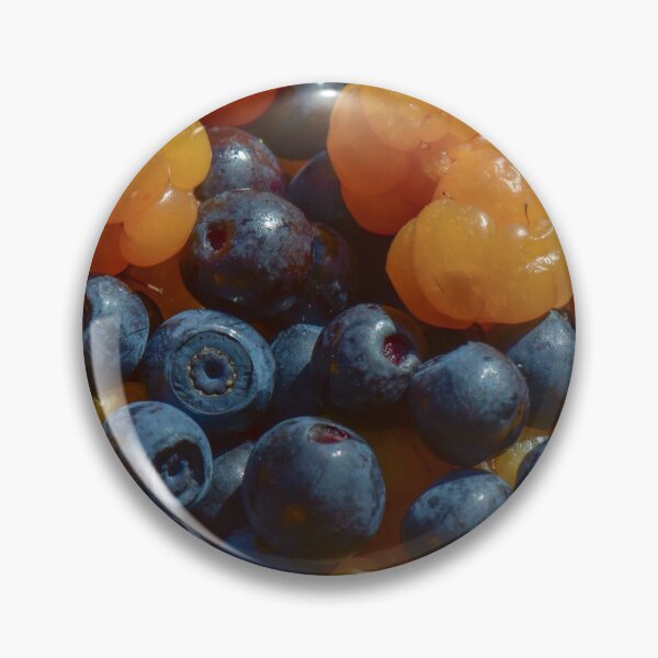 Item preview, cloudberry with blueberry wild berries designed and sold by yarvin13.