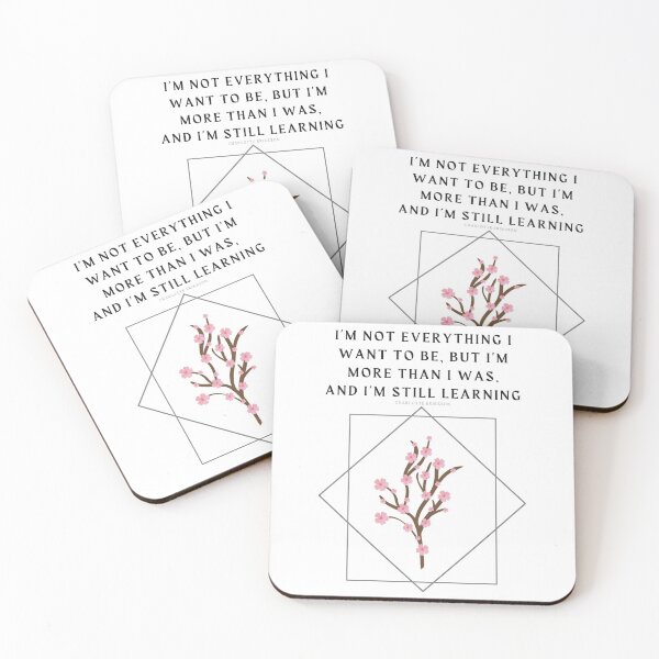 Item preview, Motivational Quote, Mental Health Quote, Uplifting daily motivation quote designed and sold by You're Doing Just Fine Poetry & Coffee.